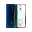 Oppo F11 Pro CD Chrome Back Case (Silver)