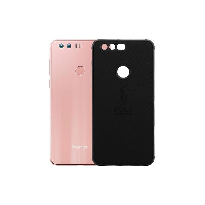 Huawei Honor 8 (Polo) Ralph Laren Leather Back Case (Black)