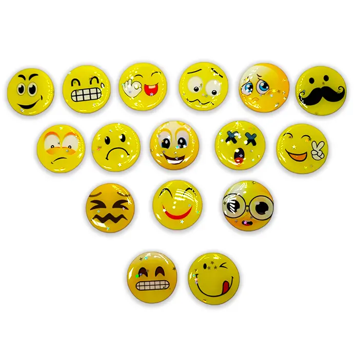 Emoji UV Glue Pop Socket - Fun & Secure Phone Grip