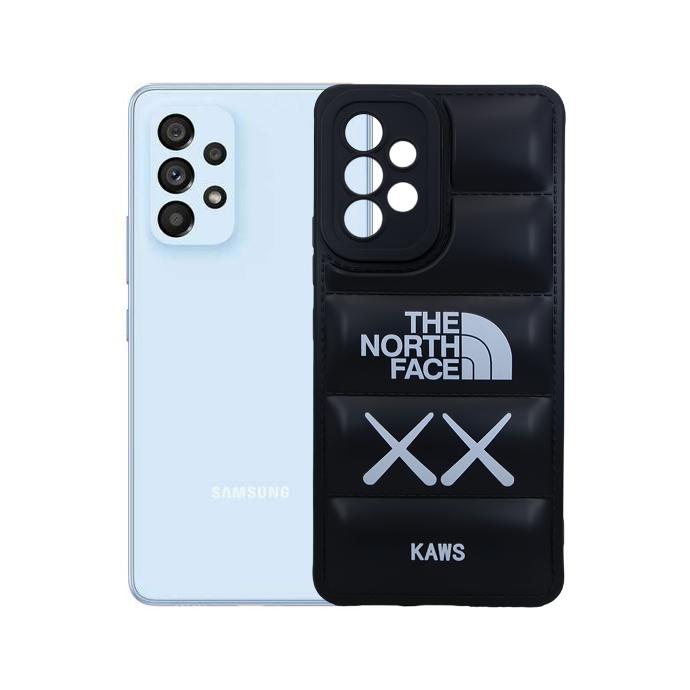 Samsung A53 5G Puffer Soft Silicone Case - Black