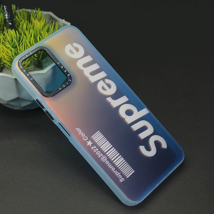 Vivo Y21/Y21T/Y33S/Y33T Casetify 3D Print Back Case (Supreme)