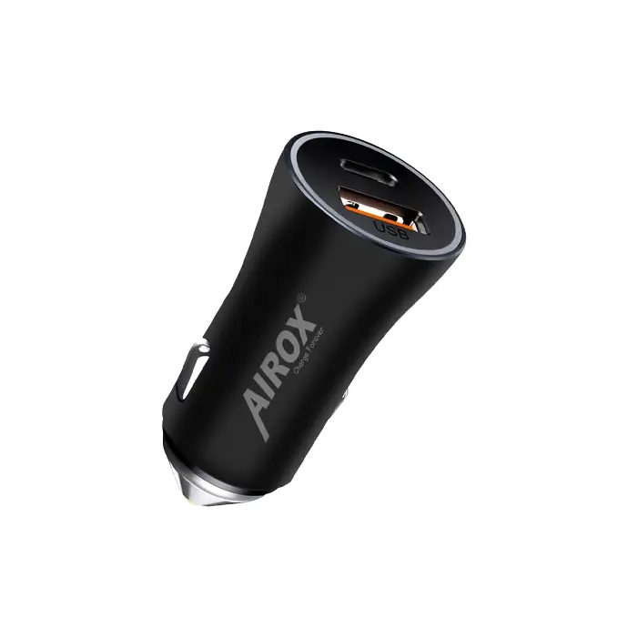 [C2A1S1ARX-2] Airox CA-03 38W Fast Car Charger with USB PD Ports - Quick Charge Anywhere