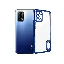 Oppo F19|A74|A95 4G CD Chrome Back Case (Blue)
