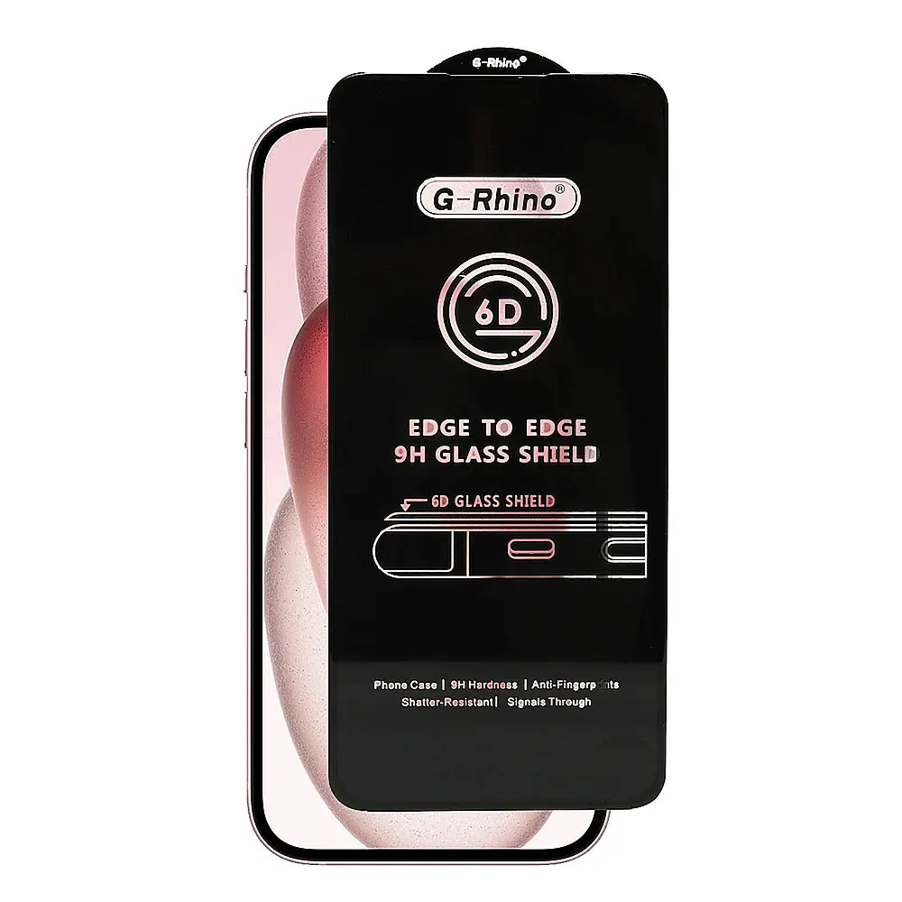 iPhone 15 G-Rhino Tempered Glass - Premium Screen Protection