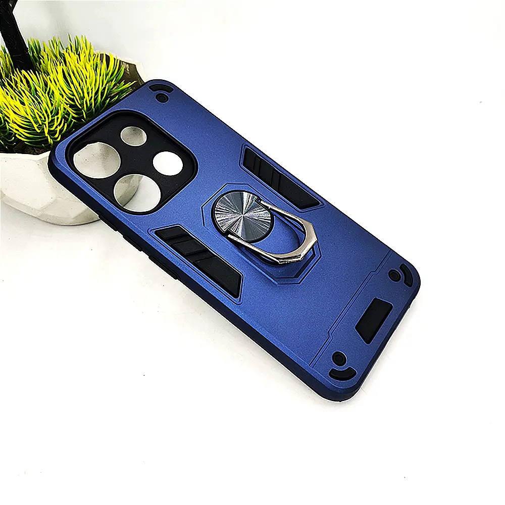 [PO39BISMRT7-1-17] Infinix Smart 7|Pop 7|Pop 7 Pro|Spark Go 2023 Armour Back Case (Navy Blue)