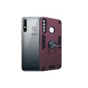 Infinix Hot 8/Hot 8 Lite Tecno Spark 4 Armour Back Case (Maroon)