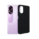 Oppo A58 4G New Fashion Soft Silicone Back Case (Black)