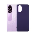 Oppo A58 4G New Fashion Soft Silicone Back Case (Purple)