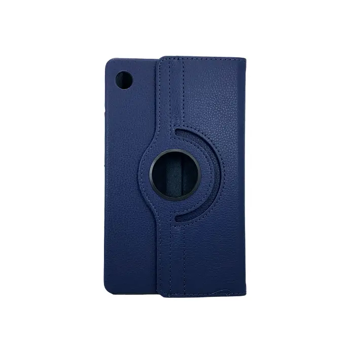 [PO47FBSA9-5-17] Samsung A9 8.0/A9 Pro Rotate Tab Book Case(Navy Blue)