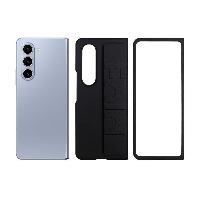 Samsung Z Fold 3 Superior Grip With Its Matte Finish Back Case (Black)