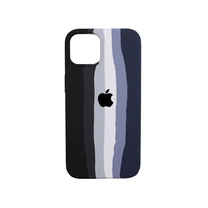 iPhone 15 Pro Max Official Rainbow Soft Silky Back Case 