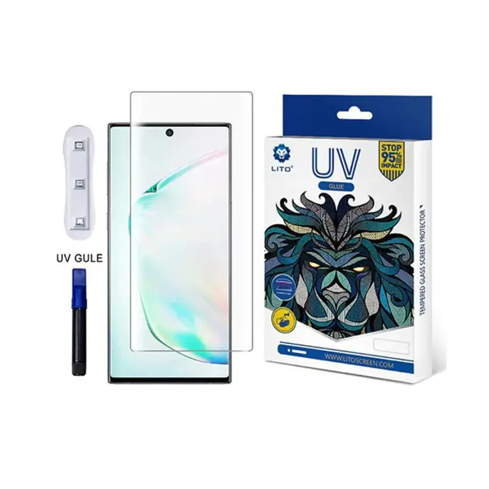 "Samsung S24 Ultra Lito UV Glass Protector - Premium Screen Clarity & Safety"