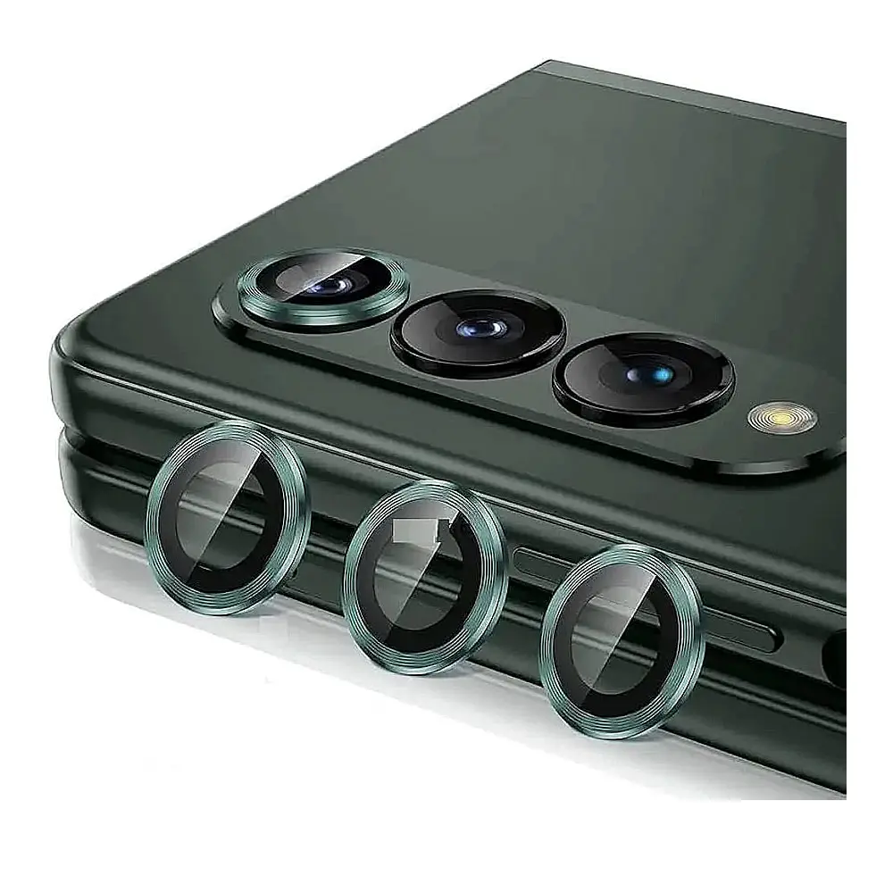 Samsung Z Fold 5 Camera Rings - Green | Stylish Lens Protection