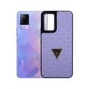 Vivo V21E/Y73 4G GUESS Casetify Leather Back Case (Light Purple)