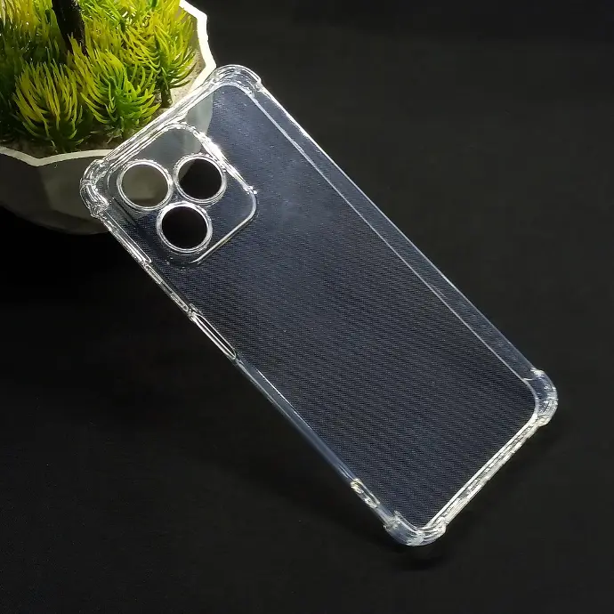 Oppo Realme C51|Realme C53|Narzo N53|Sparx Neo 8 Pro  1.5mm TPU|Transparent Back Case