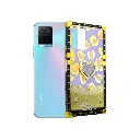 Vivo Y21/Y21T/Y33S/Y33T Ladies Luxury LV Case With Back Ring (Light Purple)