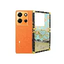 Infinix Note 30 4G Ladies Luxury LV Case With Back Ring (Sea Green)