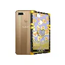 Oppo A5S/F9/A12/A7/A11K Luxury LV Case With Back Ring (Light Purple)