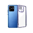 Redmi 10C|Poco C40 CD Chrome Back Case (Gray)