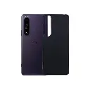 Sony Xperia 1 Mark iii Matte Soft Silicone Back Case (Black)