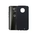 Motorola Moto X4 Soft Silicone Back Case (Black)