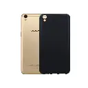 Oppo F1 Plus|R9 Plus Matte Soft Silicone Back Case (Black)