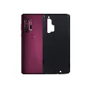 Motorola Moto Edge Plus (2020) Matte Soft Silicone Case - Black