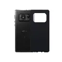 Aquas R6 Matte Soft Silicone Back Case (Black)