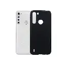 Motorola Moto One Fusion Matte Soft Silicone Case - Black