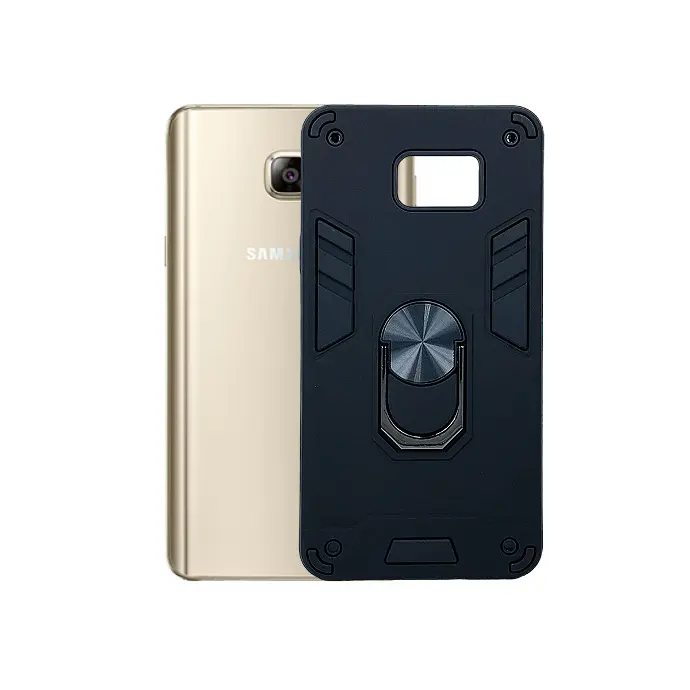 Samsung Note 5 Armour Back Case (Black)