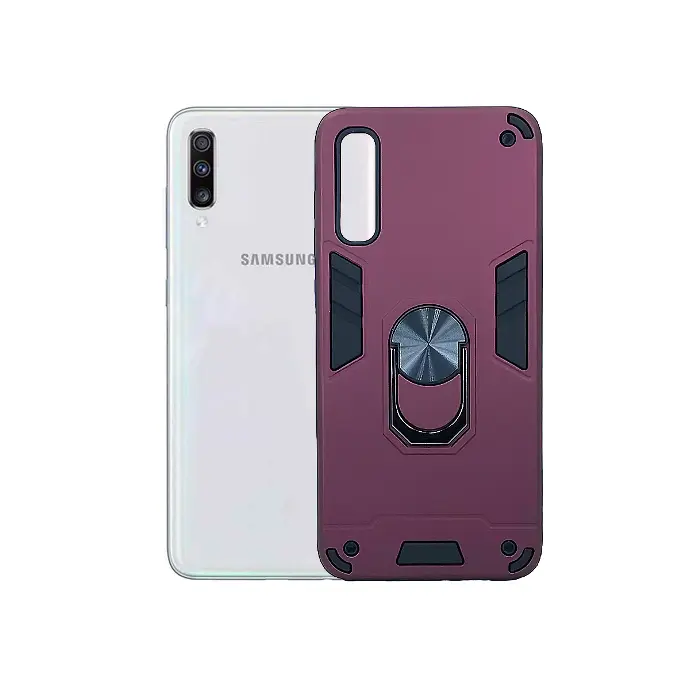 Samsung A70|A70s Armour Back Case (Maroon)