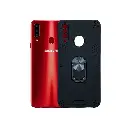 Samsung A20s Armour Back Case (Black)