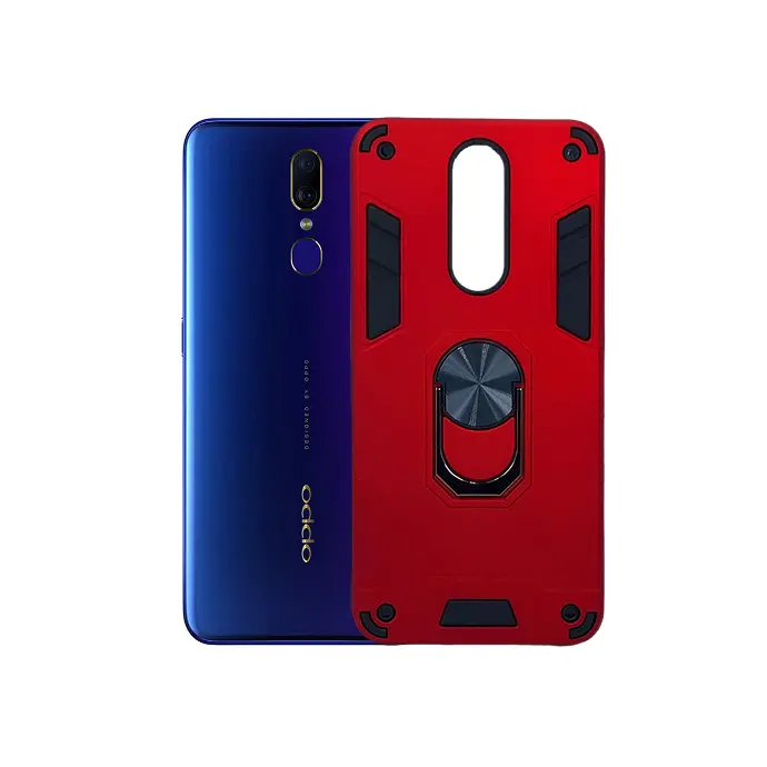 Oppo F11 Armour Back Case (Red)