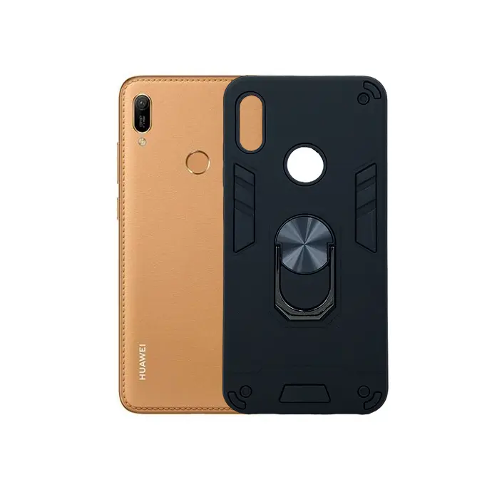 Huawei Y6 Prime 2019|Y6s|Honor 8A  Armuor Back Case (Black)