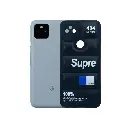 Google Pixel 5A Puffer Back Print Soft Silicone Case - Black