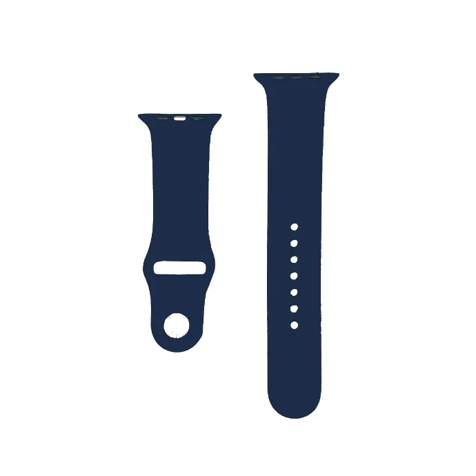 42/44/45/49 MM Silicon (Rubber) Straps For Smart Watch (Blue) 