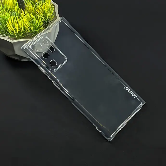 [PO7BSNOT20U-4] Samsung Note 20 Ultra EURO Tpu|Transparent Back Case