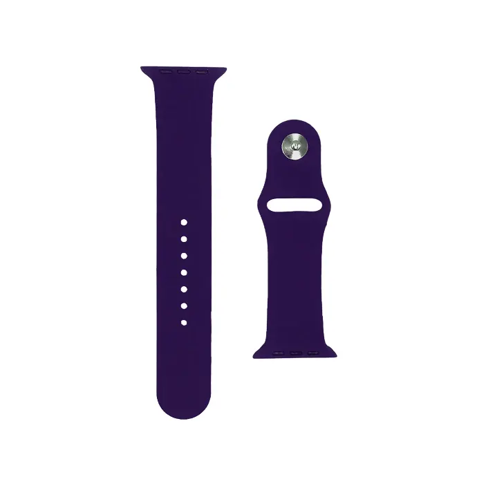 42-49mm Purple Silicon Rubber Straps for Smart Watch - Stylish & Durable