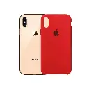Iphone X/XS Official Soft Silky Back Case (Red)
