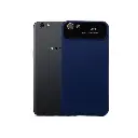 Oppo F3 Soft Silicone Back With Camera Lens Back (Navy Blue)