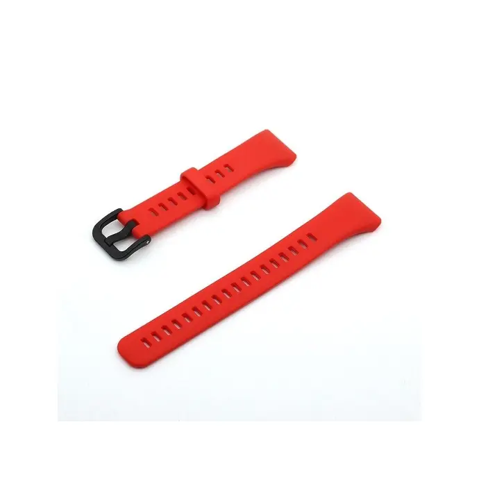 Huawei Band 6 Silicon Rubber Straps - Red, Stylish & Comfortable