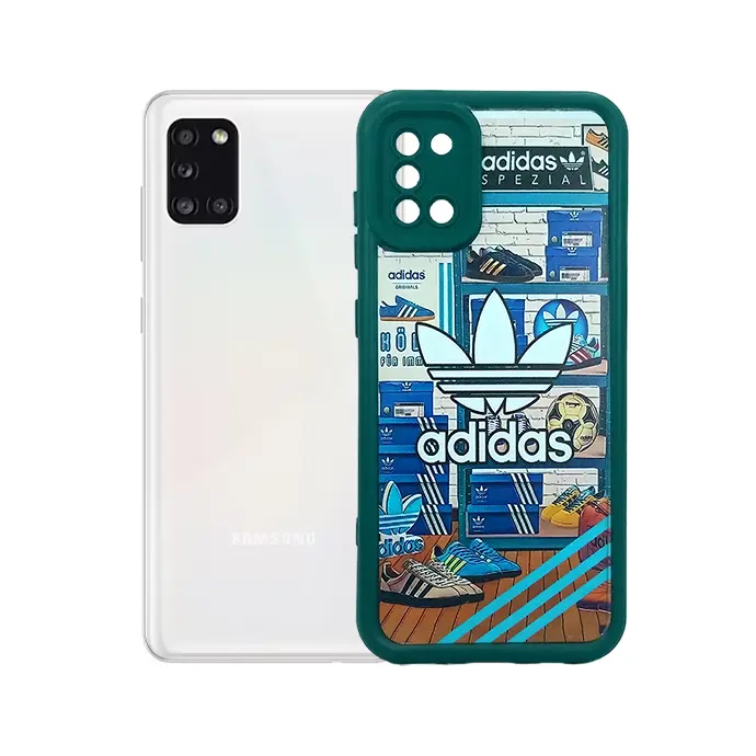 Samsung A31 Soft Silicone New Printed PRO Back Case (Green)