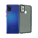 Samsung A21s Clear Colour Transparent Case (Gray)