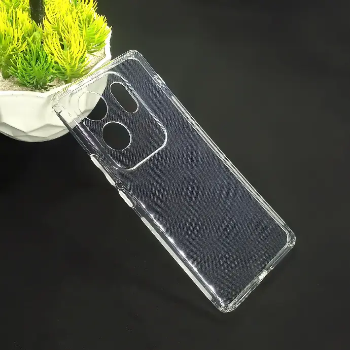 Infinix Zero 30 4G/X6731B Dust Plug TPU|Transparent Back Case 