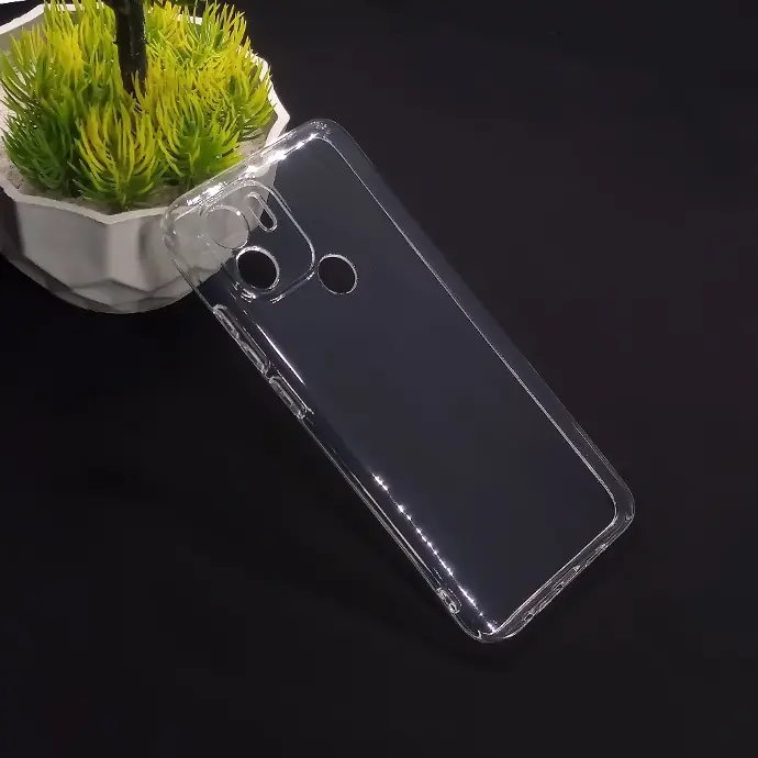 [PO7BMIA2PL-5] Xiaomi Redmi A2 Plus|A1 Plus Without Bumper Transparent Back Case