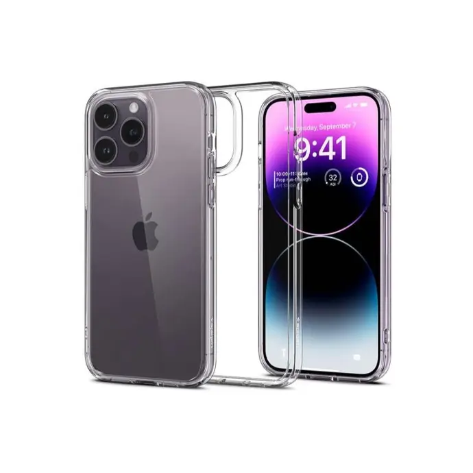 [PO7BIP15PMAX-10] iPhone 15 Pro Max keliluo PC Clear Hard Anti Fall Transparent Back Case