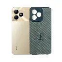 Oppo Realme C51|Realme C53|Realme Note 50|Narzo N53|Sparx Neo 8 Pro (Polo) Ralph Laren Leather Back Case (Gray)