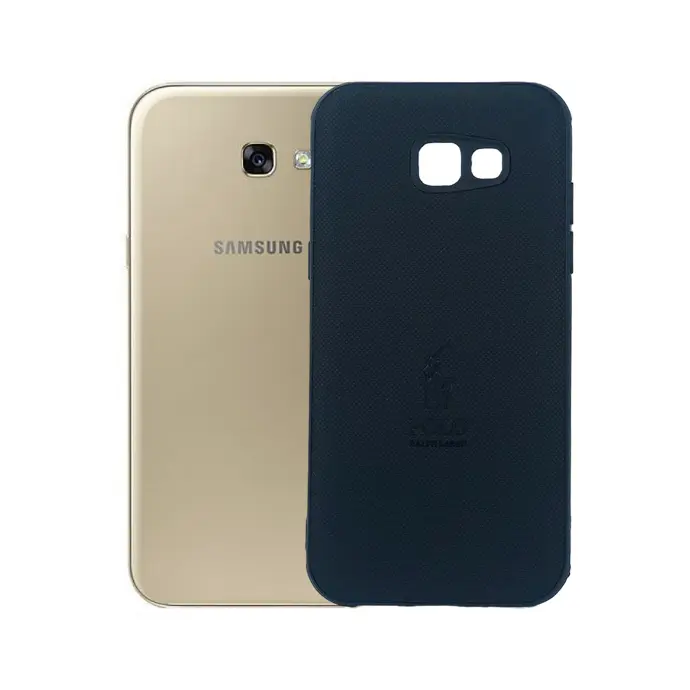 Samsung A520 (Polo) Ralph Laren Leather Back Case (Black)