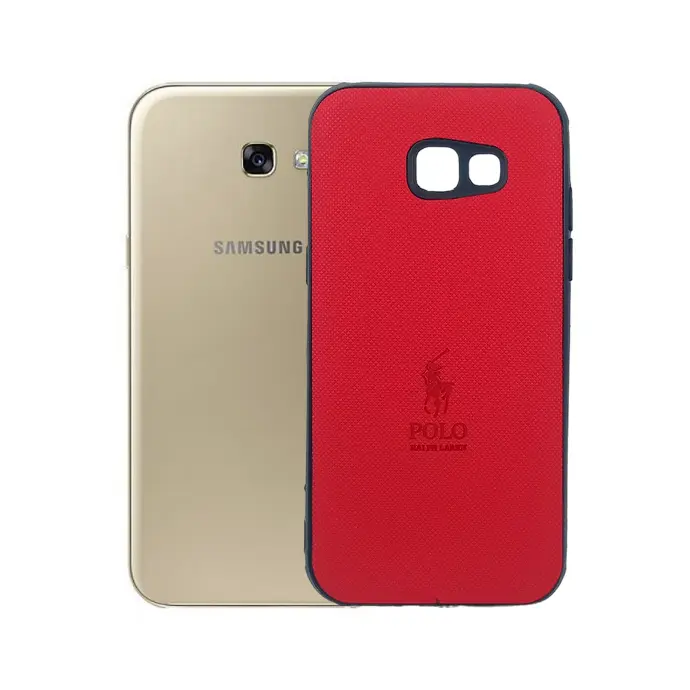 Samsung A520 (Polo) Ralph Laren Leather Back Case (Red)