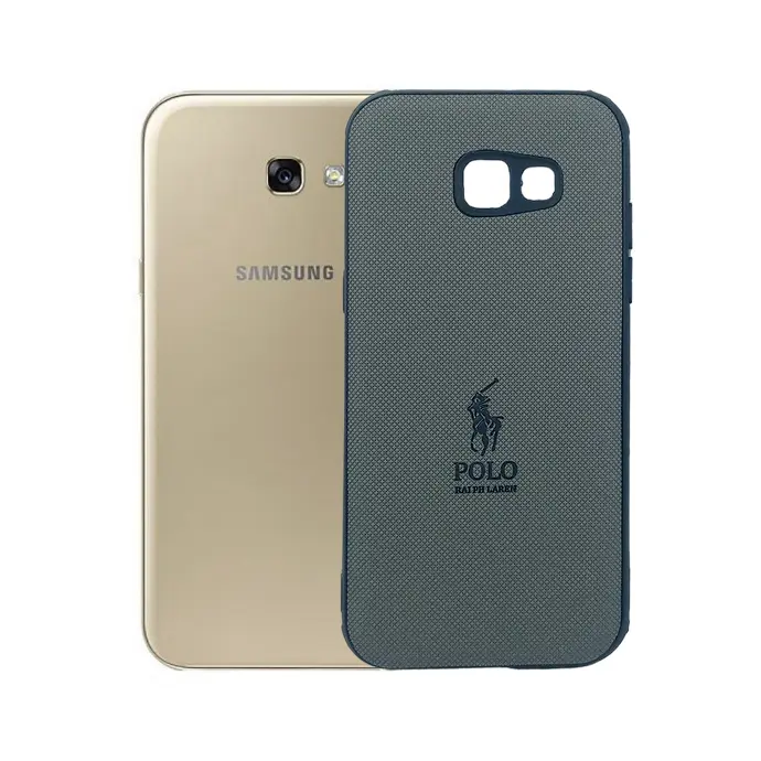 Samsung A520 (Polo) Ralph Laren Leather Back Case (Gray)